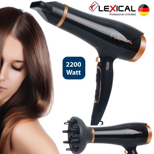 SÈCHE CHEVEUX PROFESSIONNELLE 2200W BLANC LEXICAL LHD-5010