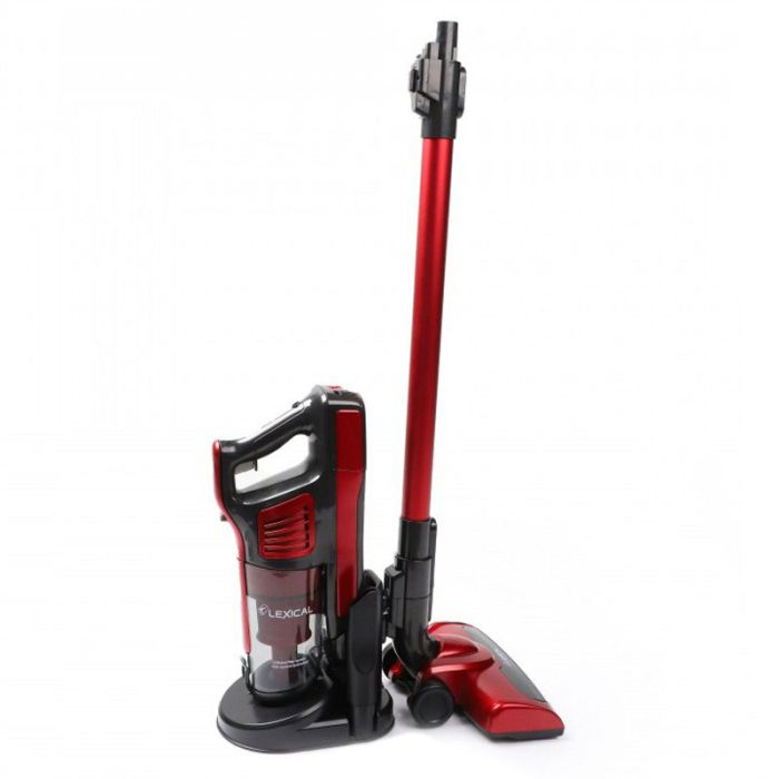 ASPIRATEUR BALAI SANS FIL 2EN1 LEXICAL LVC-4020 120W - ROUGE