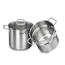 MARMITTE À SPAGHETTI KORKMAZ 5L INOX A1523