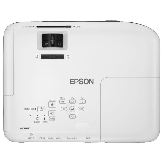 Vidéo Projecteur EPSON EB-W51 WXGA - Blanc (V11H977040)