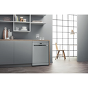 LAVE VAISSELLE ARISTON LFC3C33WFX  14 COUVERTS  9 PROGRAMMES  INOX + 3 Paquets Finish Offerts