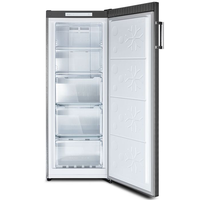 Congélateur Vertical NEWSTAR CVN-181-5-SS 166 Litres NoFrost - Silver