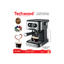 Machine Expresso TECHWOOD 1.5L 1350W  Noir  TCA-156EXN