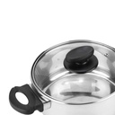 Set De Cuisine MAGEFESA 16CM+24CM+18+24CM 7 PIECES -INOX