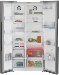 Réfrigérateur Side by Side Beko RGNE2635SX 635L Inverter Silver