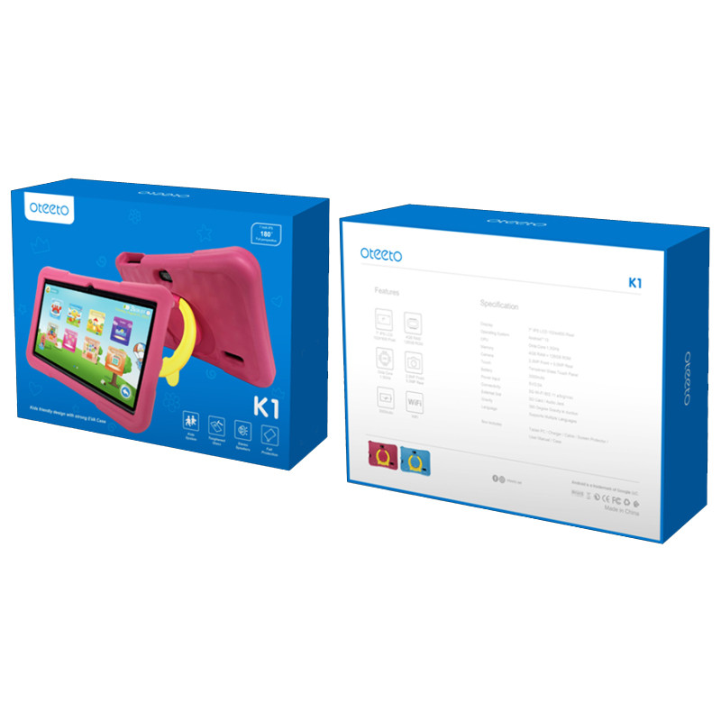 Tablette Oteeto K1 Kids 5G 4Go 128Go Wifi Bleu