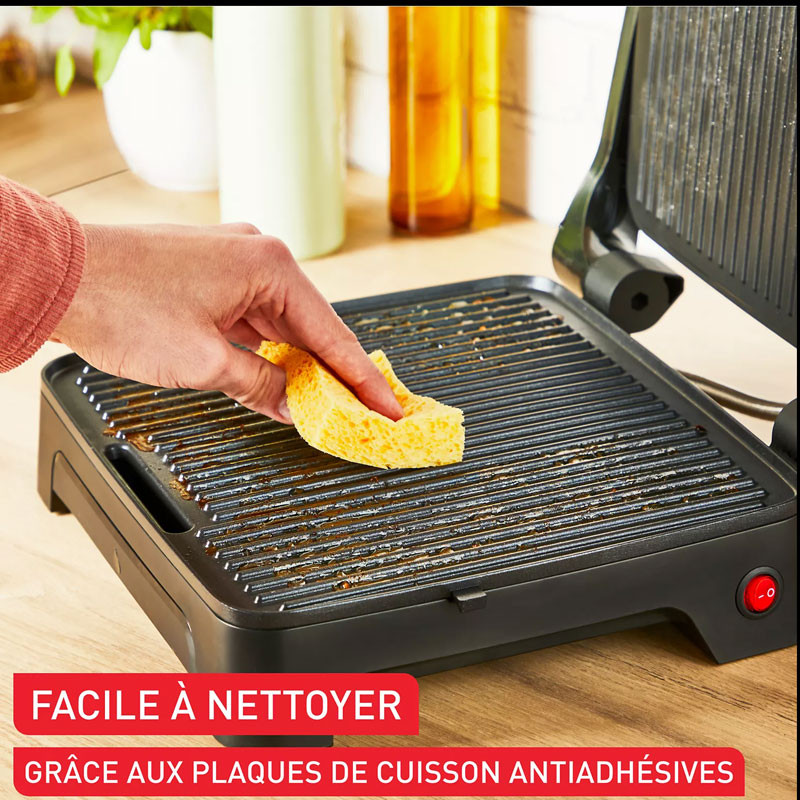 Appareil à panini TEFAL et GRIL INICIO 2000W  -GC271D10