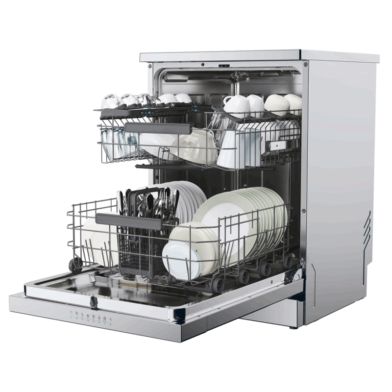 LAVE VAISSELLE CANDY 16 Couverts  INVERTER CF6C4F0X- INOX