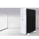 Radiateur Bain d'Huile BRANDT RBH11BBW 11 Éléments 2300W - Noir