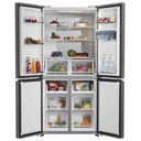 Réfrigérateur Side By Side HOOVER HHCR3818EWPL 463L NoFrost - Silver
