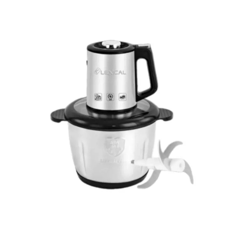 Hachoir Electrique En Inox Lexical LCH-1960 - 400 Watts - 3 Litres