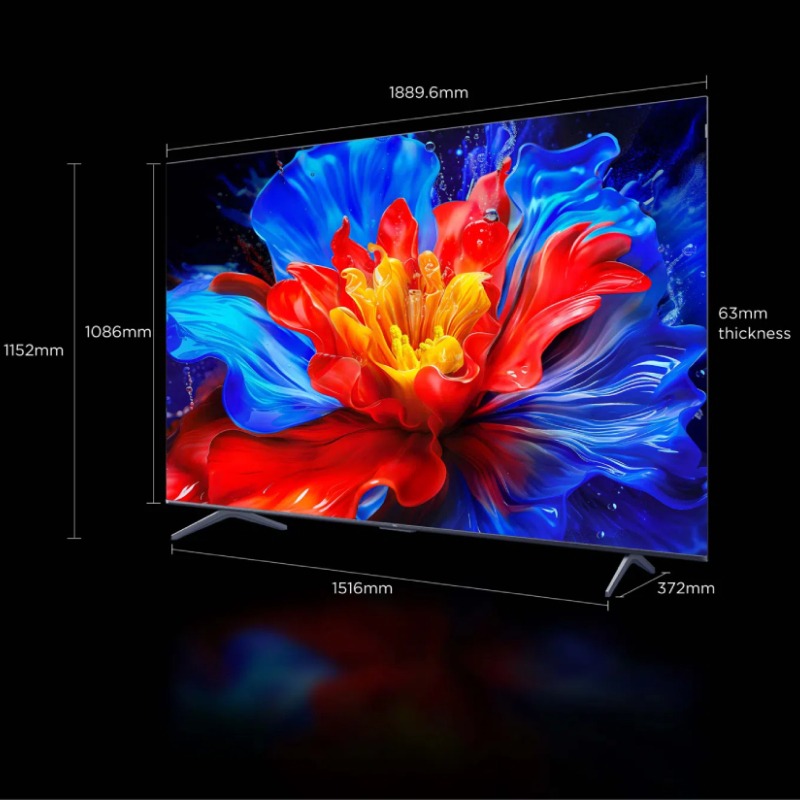 TV TCL 85'' Smart P8K QLED UHD 4K