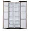 Réfrigérateur Side By Side Hyundai HYN-91SBS2D-BG 505L NoFrost Inverter Verre Noir