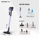 Aspirateur Balai Samsung Jet 60 Turbo 2000W - Noir & Violet