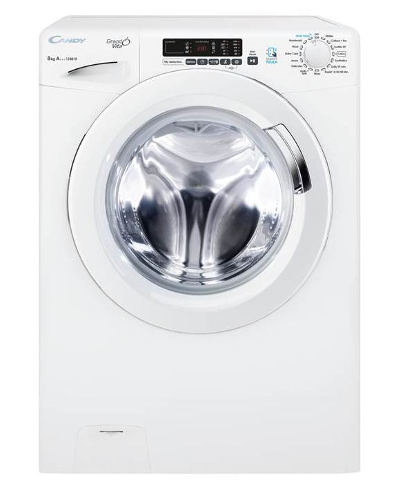 LAVE LINGE FRONTALE CANDY (GVS128D3-80) 8KG - BLANC