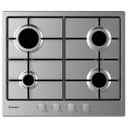 PLAQUE DE CUISSON CANDY CHW6BRX 4 FEUX 60 CM - INOX