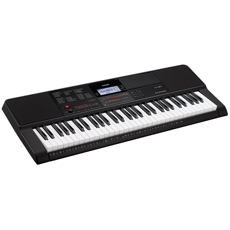 CLAVIER ÉLECTRIQUE CASIO CT-X700C2 - NOIR