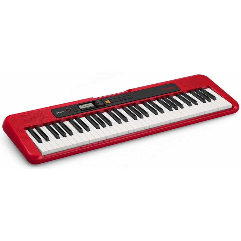 CLAVIER ELECTRIQUE CASIO CASIOTONE CT-S200 - ROUGE