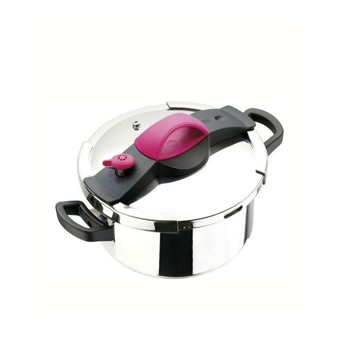 Cocotte Sitram Sitrapro 6 Litres - Inox et Rose