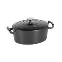 FAITOUT SITRAM FONTE 6.5 LITRES OVAL NOIR (711092)