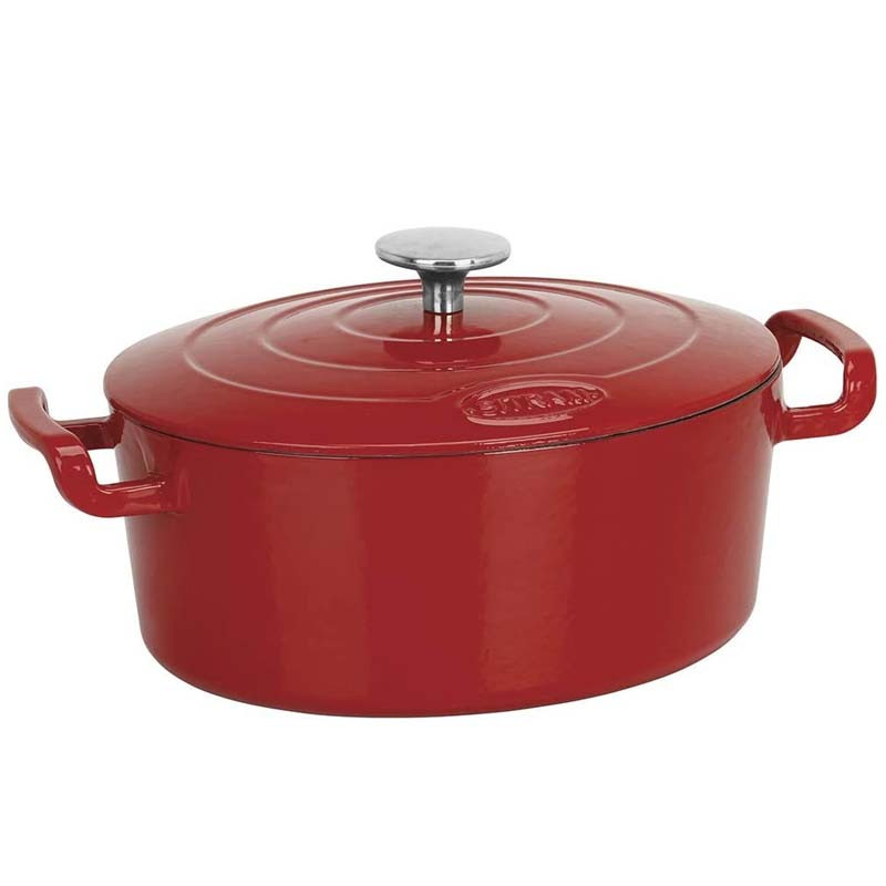 FAITOUT SITRAM FONTE 4 LITRES OVAL ROUGE (711083)