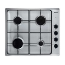 PLAQUE DE CUISSON BRANDT 4 FEUX 60 CM - INOX BPE6400X