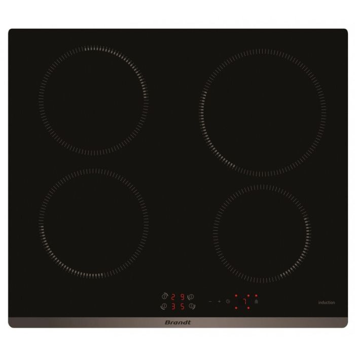 PLAQUE DE CUISSON BRANDT BPI6410B 4 FEUX 60 CM - NOIR