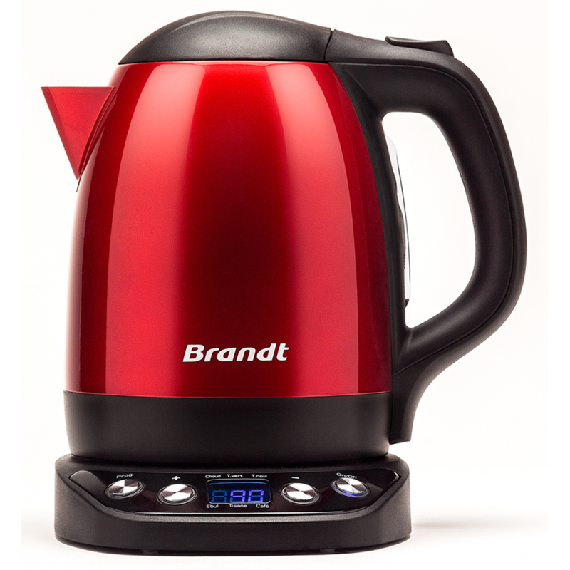 BOUILLOIRE BRANDT 2200W / 1.2 L / ROUGE