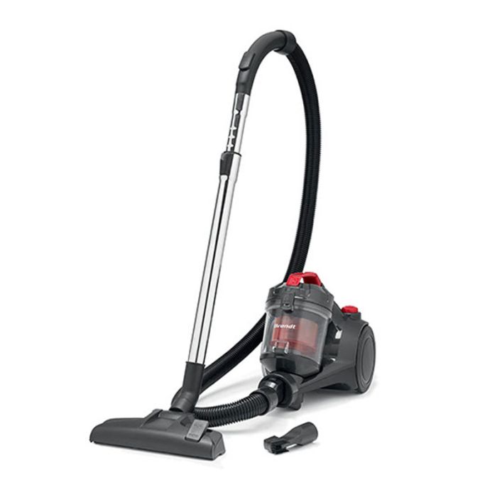 ASPIRATEUR SANS SAC BRANDT 1200W - NOIR&ROUGE