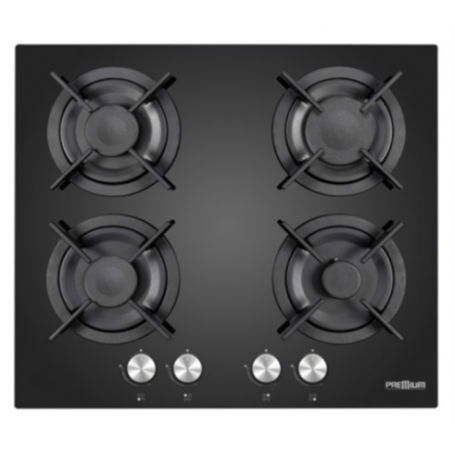 PLAQUE DE CUISSON ENCASTRABLE PREMIUM AP 1640 BS02 / 4 FEUX / 60 CM / NOIR