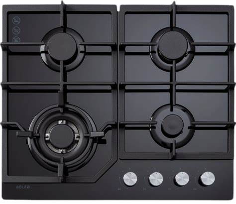 PLAQUE DE CUISSON ENCASTRABLE PREMIUM AP 1641 BS02 / 4 FEUX / 60 CM / NOIR