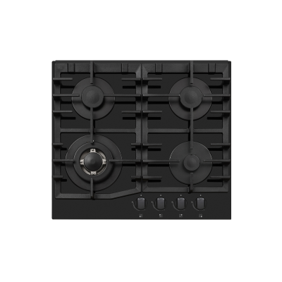 PLAQUE DE CUISSON PREMIUM AP641 BS02 / 4 Feux / 60 cm / Noir