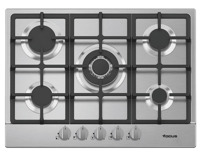 PLAQUE DE CUISSON FOCUS F.478X / 70 CM / NOIR