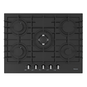 Plaque de Cuisson FOCUS Vitro 5 Feux 70 cm - Noir (F.406B)