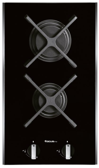 PLAQUE DE CUISSON FOCUS SOFT.32 2 FEUX 30 CM NOIR