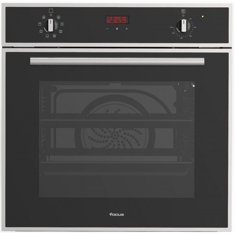 FOUR MULTIFONCTION ENCASTRABLE FOCUS F522X  60CM  INOX