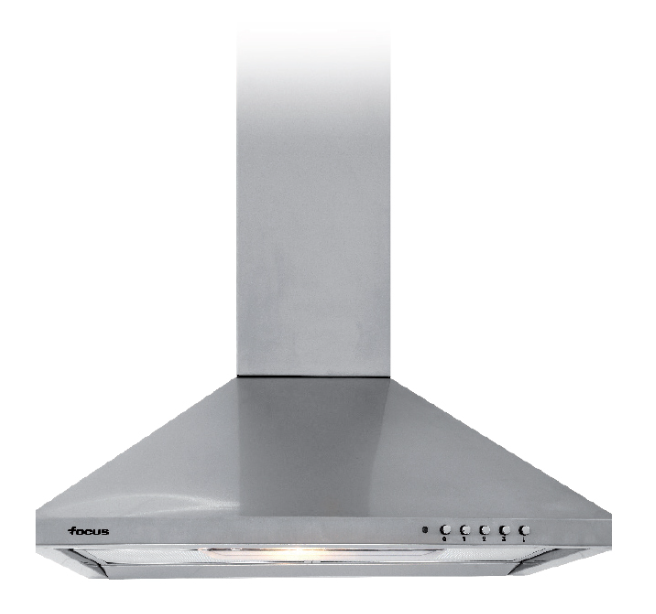 HOTTE PYRAMIDALE FOCUS F605X 60CM - INOX