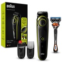 TONDEUSE À CHEVEUX ET BARBE BRAUN BT3241 RECHARGEABLE - NOIR