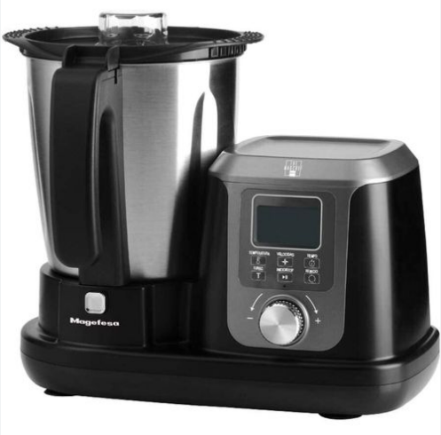 Robot Multifonctions Magchef MAGEFESA 1200 Watt - 3.3 Litres - Noir (MGF4550)