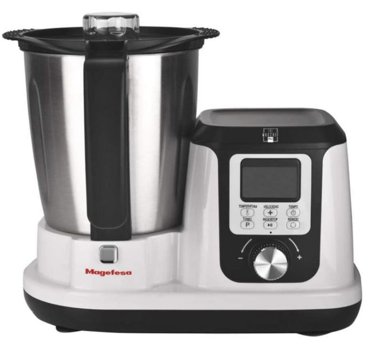 Robot Culinaire Multifonctions MAGEFESA Magchef Plus 1200 Watt - 3.3 Litres - Blanc (MGF4540)