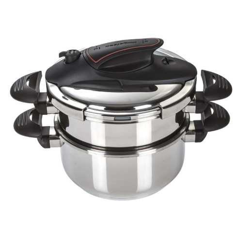 Autocuiseur PRISMA Set Magefesa 6L+4L Inox 18/10 (MGIN49022)