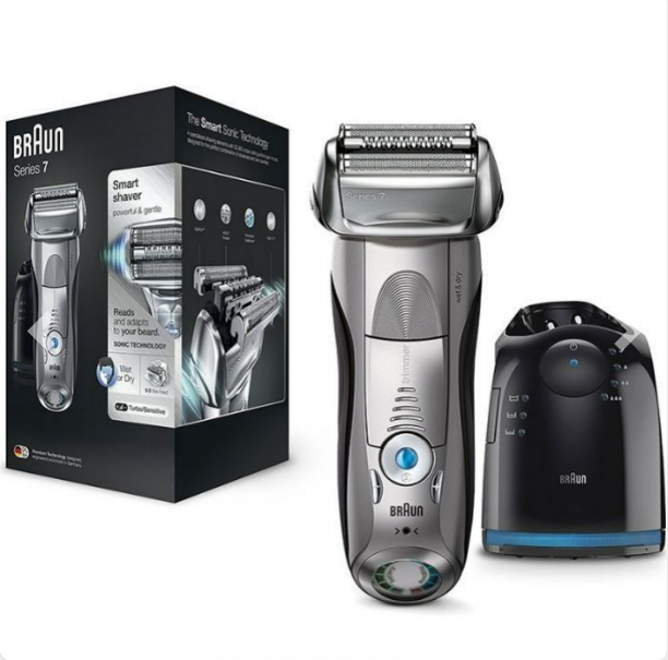 RASOIR BRAUN SERIES 7 7899CC WET & DRY - GRIS