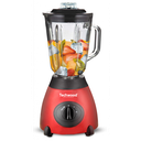 BLENDER INOX TECHWOOD TBLI-385 / 1.5L / 500W / ROUGE