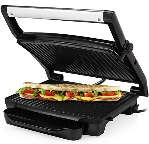 PANINI GRILL PRINCESS 112415 2000 W - SILVER