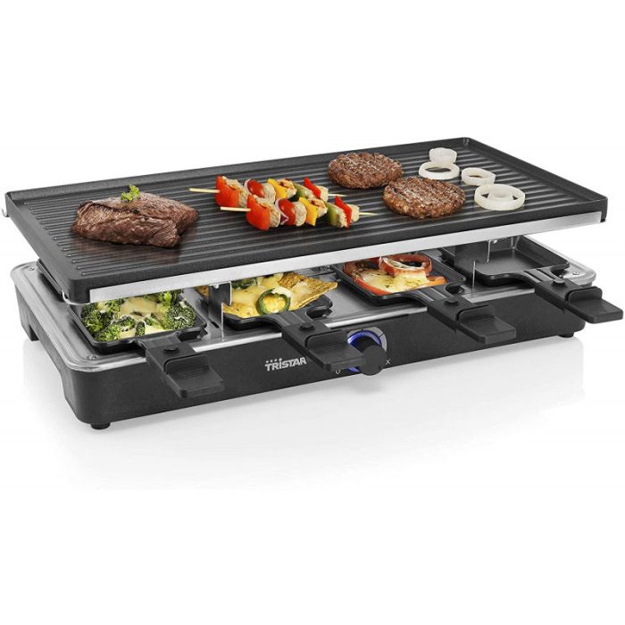 RACLETTE GRILL 4EN1 TRISTAR RA-2724 1400W - NOIR