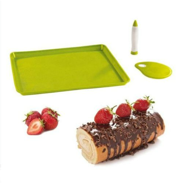 Set pour Gâteaux LIVOO - Roulés et Bûches (MEN297)