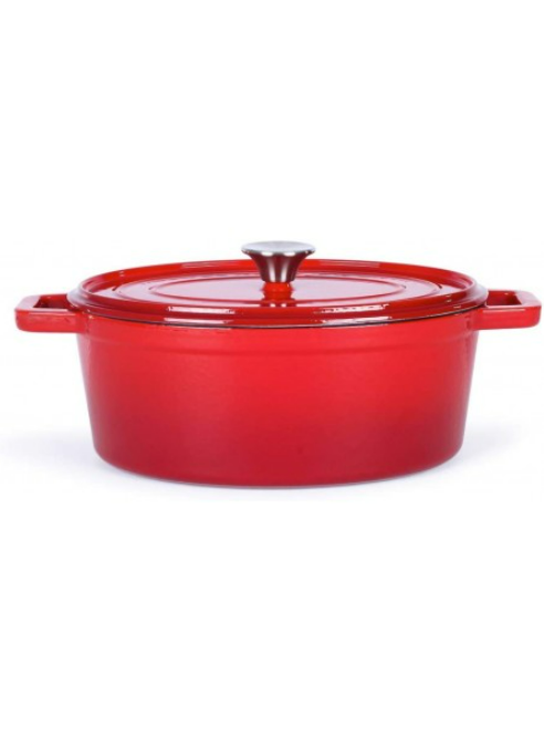 Livoo Cocotte ovale rouge (MEP129R)