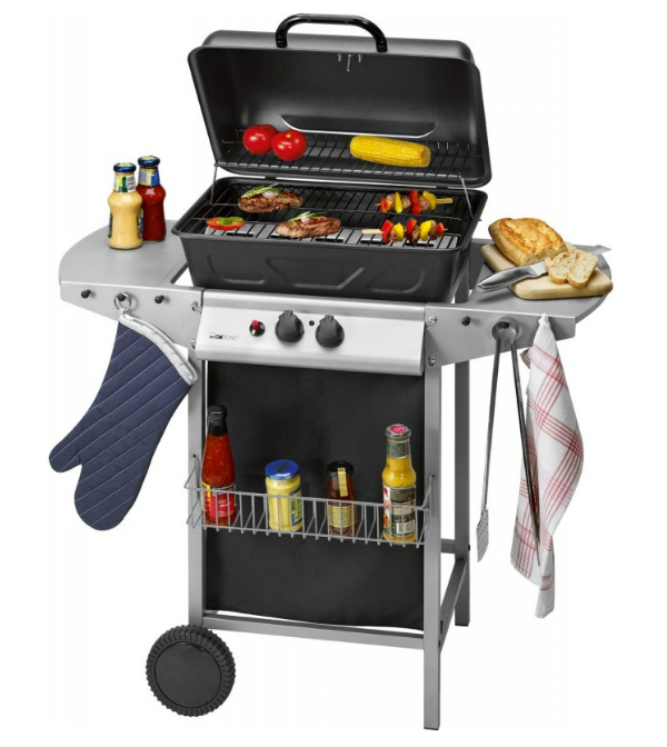 BARBECUE GAZ LIVOO DOC247 / 4 BRÛLEURS