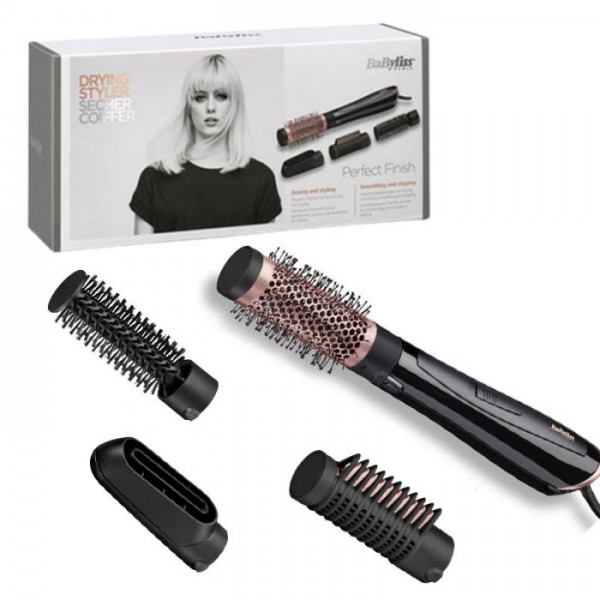 BROSSE SOUFFLANTE BABYLISS AS126E PERFECT FINISH - NOIR