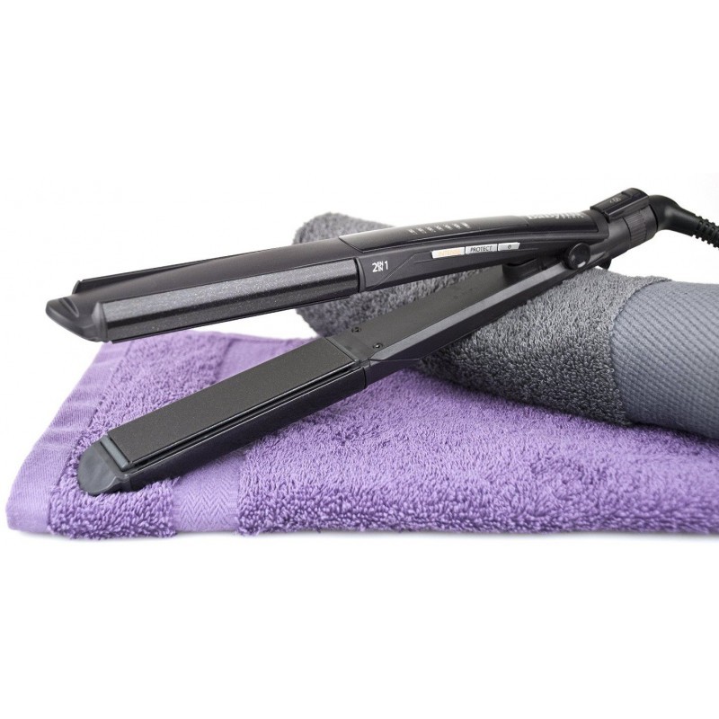 LISSEUR & BOUCLEUR BABYLISS ST330E 2EN1 WET & DRY - NOIR